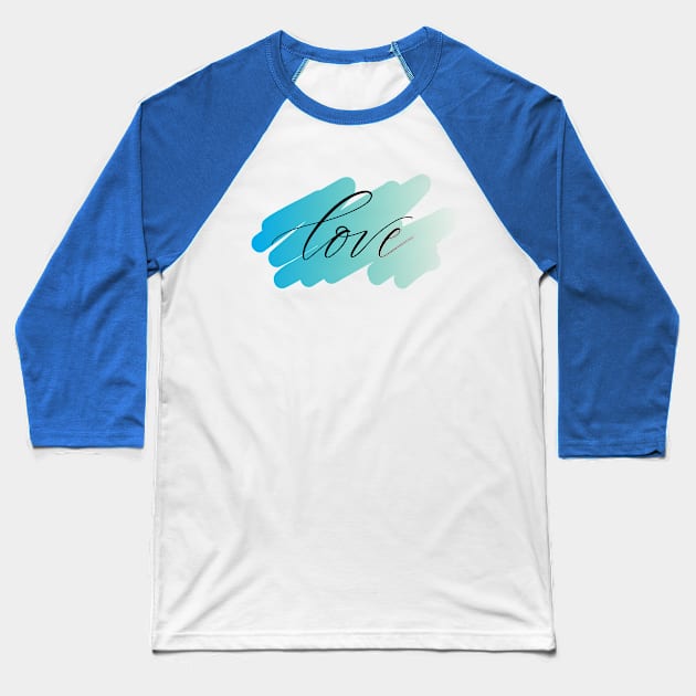 Love Baseball T-Shirt by ElizAlahverdianDesigns